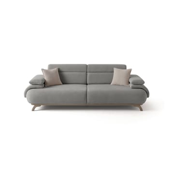 Kelnor 3-sits Soffa 246x81x97 cm - Grå - Möbler - Soffa - 3 sits soffa