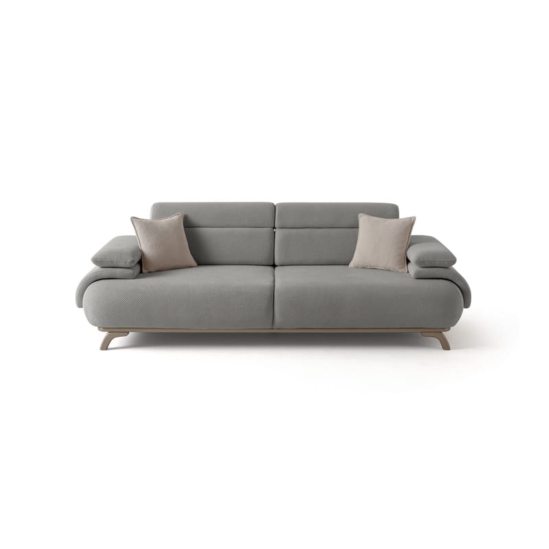 Kelnor 3-sits Soffa 246x81x97 cm - Grå - M öbler - Soffa - 3 sits soffa