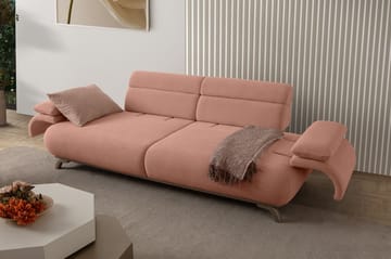 Kelnor 3-sits Soffa 246x81x97 cm - Puder - Möbler - Soffa - 3 sits soffa
