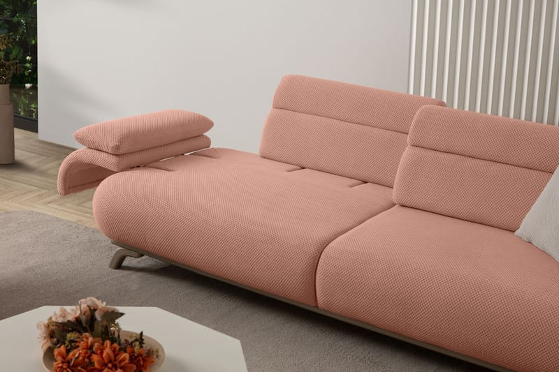 Kelnor 3-sits Soffa 246x81x97 cm - Puder - Möbler - Soffa - 3 sits soffa
