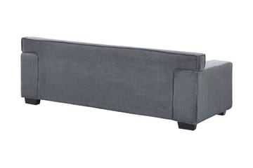 Lahall Manchestersoffa 200 cm - Grå - Möbler - Soffa - 3 sits soffa
