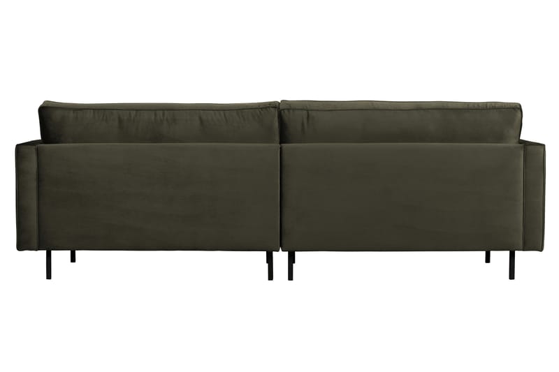 Lissbon 3-sits Sammetssoffa 275 cm - Mörkgrön - Möbler - Soffa - 3 sits soffa