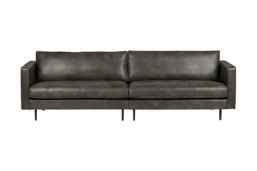 Lissbon 3-sits Soffa 275 cm i Konstläder - Mörkgrå - Möbler - Soffa - 3 sits soffa