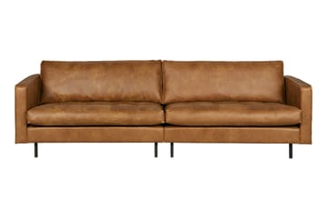Lissbon 3-sits Soffa 275 cm i Läder - Cognac - Möbler - Soffa - 3 sits soffa