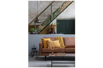 Lissbon 3-sits Soffa 277 cm i Konstläder - Cognac - Möbler - Soffa - 3 sits soffa