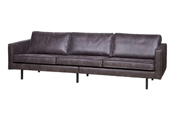 Lissbon 3-sits Soffa 277 cm i Läder - Antracit - Möbler - Soffa - 3 sits soffa