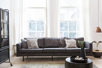 Lissbon 3-sits Soffa 277 cm i Läder - Antracit - Möbler - Soffa - 3 sits soffa