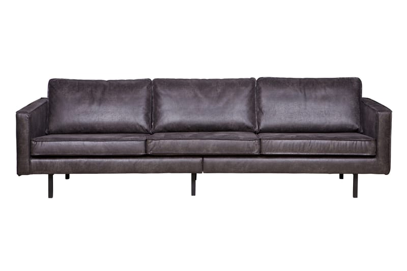 Lissbon 3-sits Soffa 277 cm i Läder, Antracit