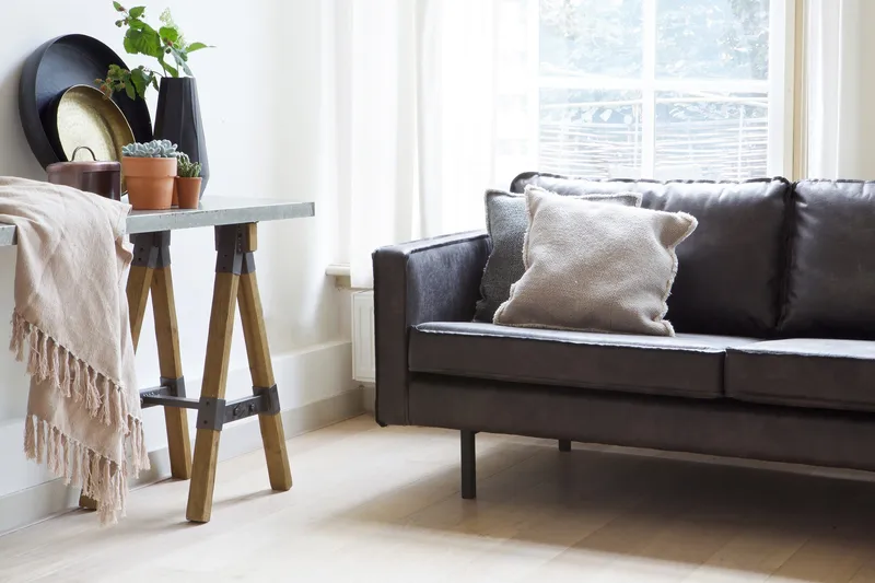 Lissbon 3-sits Soffa - Svart - Möbler - Soffa - 3 sits soffa