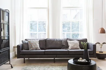 Lissbon 3-sits Soffa - Svart - Möbler - Soffa - 3 sits soffa