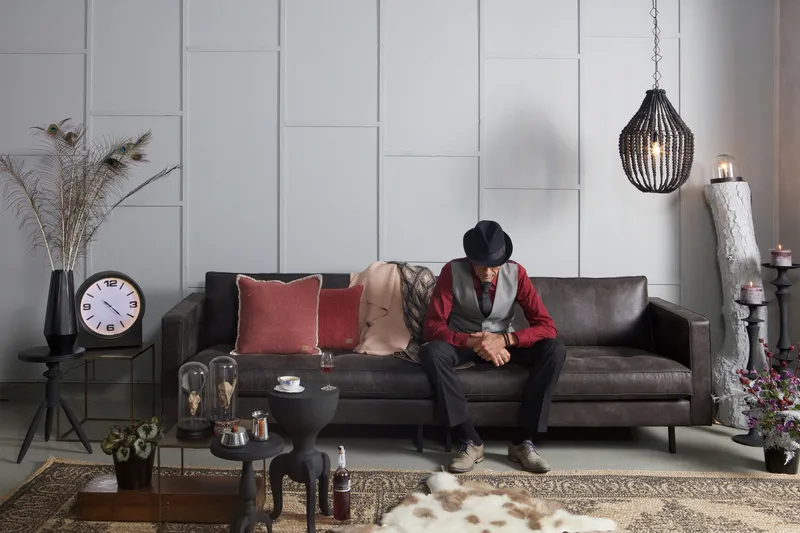 Lissbon 3-sits Soffa - Svart - Möbler - Soffa - 3 sits soffa