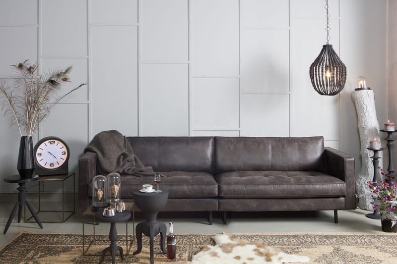 Lissbon 3-sits Soffa - Svart - Möbler - Soffa - 3 sits soffa