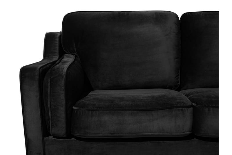 Lokka Soffa 3 Sits - Svart - Möbler - Soffa - 3 sits soffa