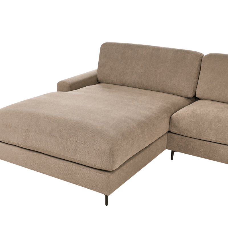 3-sits soffa Maloy Högervänd - Brun - Möbler - Soffa - Divansoffa & schäslongsoffa - 3 sits soffa med divan
