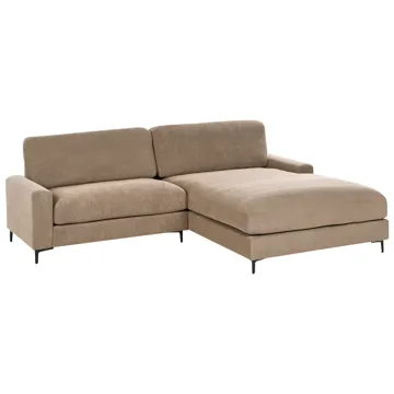 3-sits soffa Maloy Vänstervänd - Brun - Möbler - Soffa - Divansoffa & schäslongsoffa - 3 sits soffa med divan