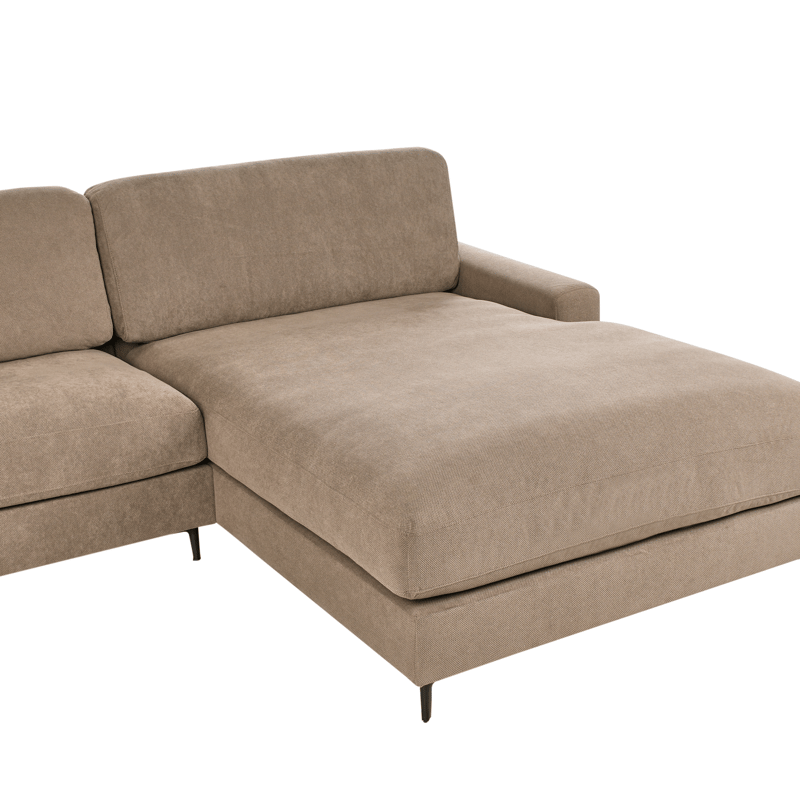 3-sits soffa Maloy Vänstervänd - Brun - Möbler - Soffa - Divansoffa & schäslongsoffa - 3 sits soffa med divan