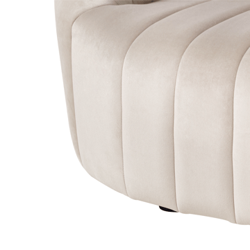 3-sits soffa Malung - Beige - Möbler - Soffa - Sammetssoffa
