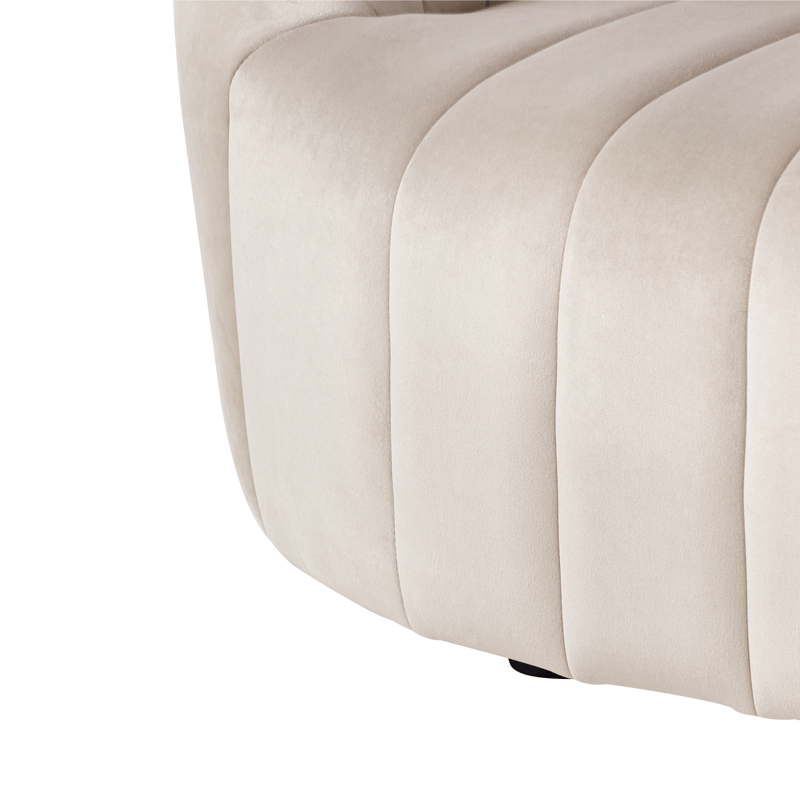 3-sits soffa Malung - Beige - Möbler - Soffa - Sammetssoffa