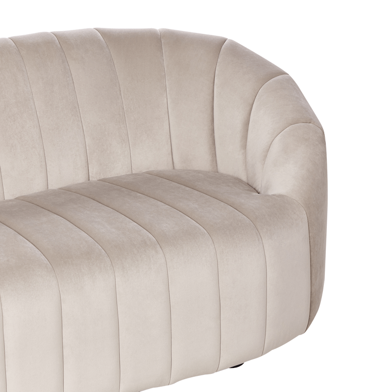3-sits soffa Malung - Beige - Möbler - Soffa - Sammetssoffa