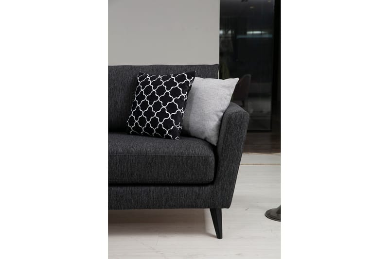 Mangia 3-sits Bäddsoffa 93x178 cm i Tyg - Antracit - Möbler - Soffa - Bäddsoffa - 3 sits bäddsoffa