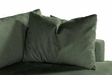 Menard 3-sits Djup Manchestersoffa - Grön - Möbler - Soffa - 3 sits soffa