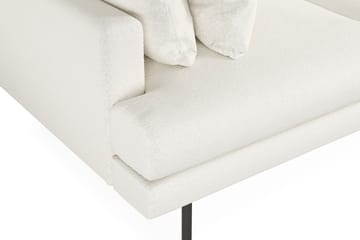 Menard 3-sits Djup Soffa i Bouclé - Vit - Möbler - Soffa - 3 sits soffa