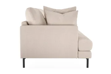 Menard 3-sits Djup Tygsoffa 205 cm bred - Beige - Möbler - Soffa - 3 sits soffa