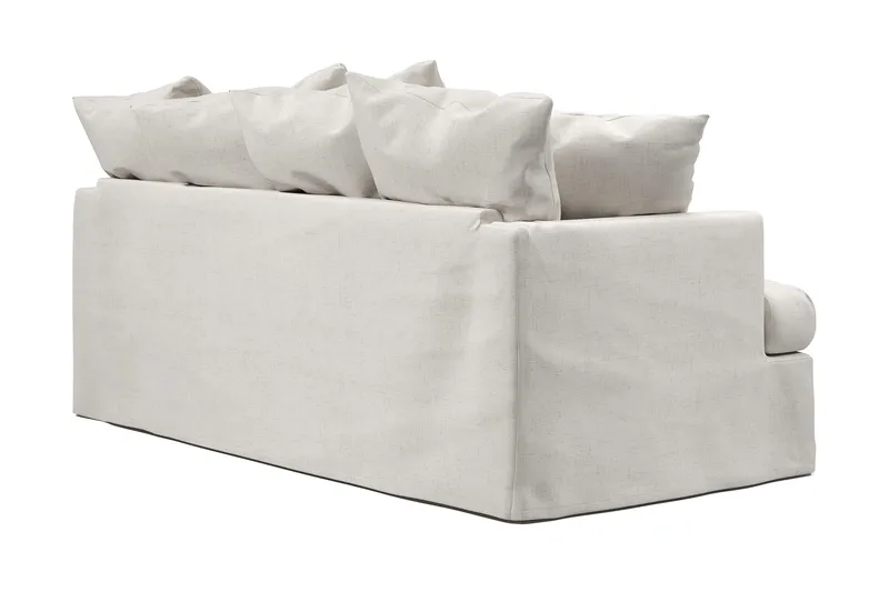 Menard 3-sits Tygsoffa - Beige - Möbler - Soffa - 3 sits soffa