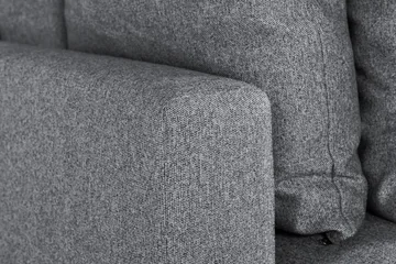 Menard 3-sits Djup Tygsoffa - Grå - Möbler - Soffa - 3 sits soffa