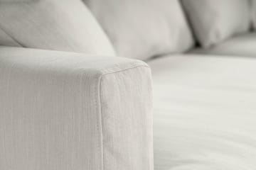 Menard 3-sits Djup Tygsoffa - Ljusgrå - Möbler - Soffa - 3 sits soffa