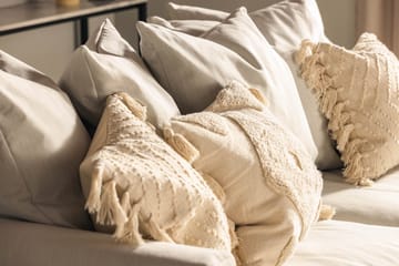 Menard 3-sits Djup Tygsoffa - Ljusgrå - Möbler - Soffa - 3 sits soffa