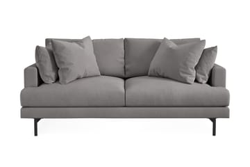 Menard 3-sits Djup Tygsoffa - Mörkgrå - Möbler - Soffa - 3 sits soffa