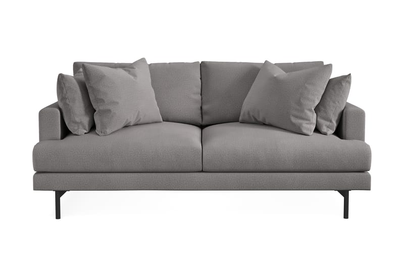 Menard 3-sits Djup Tygsoffa - Mörkgrå - Möbler - Soffa - 3 sits soffa