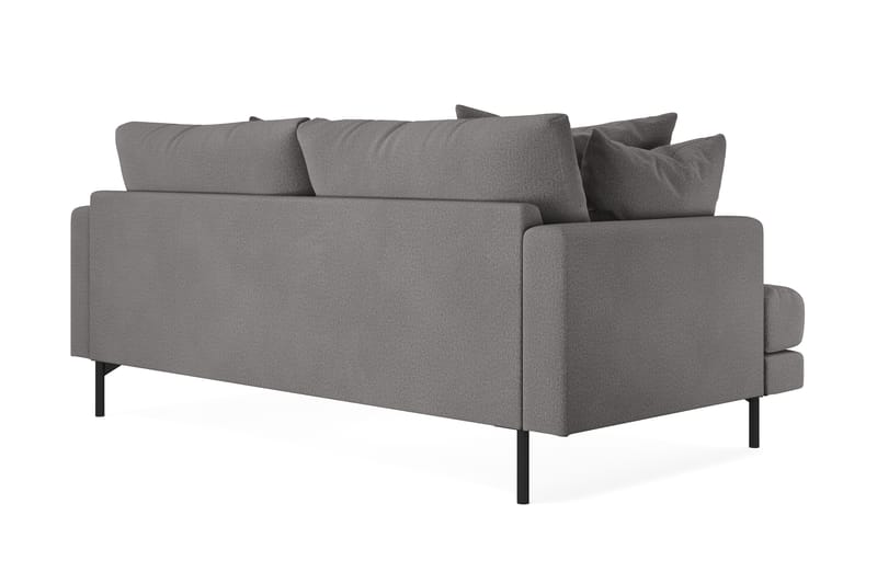 Menard 3-sits Djup Tygsoffa - Mörkgrå - Möbler - Soffa - 3 sits soffa