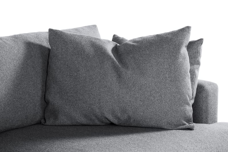 Menard 3-sits Tygsoffa - Grå - Möbler - Soffa - 3 sits soffa