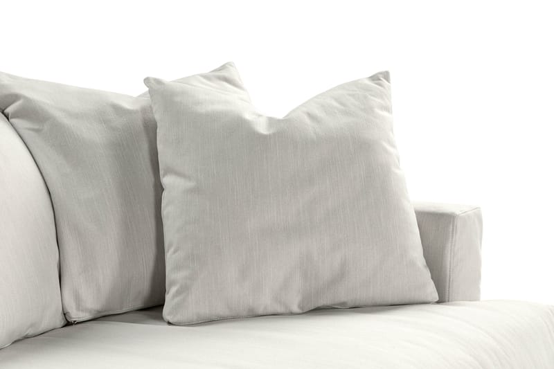 Menard 3-sits Tygsoffa - Ljusgrå - Möbler - Soffa - 3 sits soffa