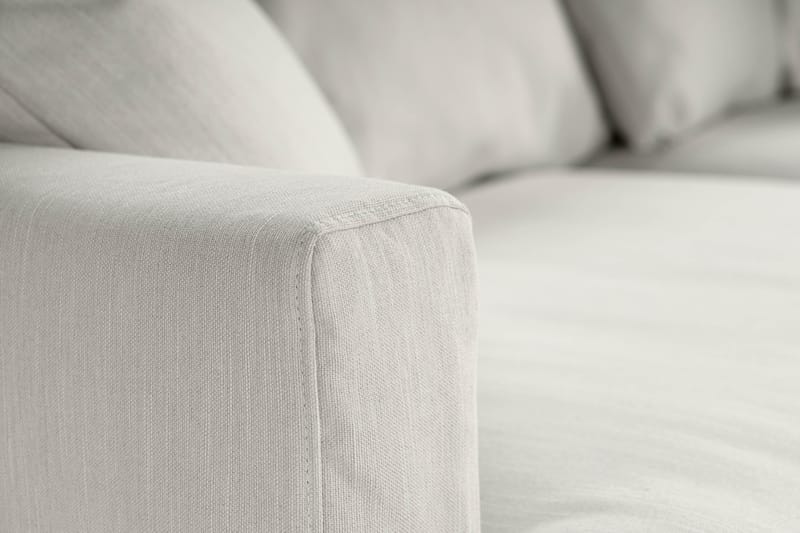 Menard 3-sits Tygsoffa - Ljusgrå - Möbler - Soffa - 3 sits soffa