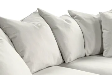 Menard 3-sits Tygsoffa - Ljusgrå - Möbler - Soffa - 3 sits soffa