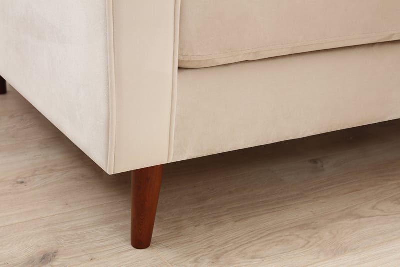 Mirrilnesh Soffa 3-sits - Beige - Möbler - Soffa - 3 sits soffa