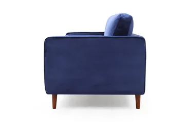 Mirrilnesh Soffa 3-sits - Marinblå - Möbler - Soffa - 3 sits soffa