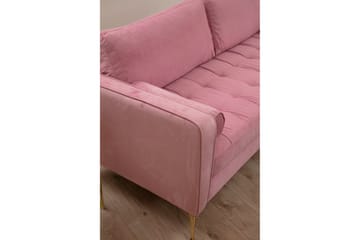 Mirrilnesh Soffa 3-sits - Rosa - Möbler - Soffa - 3 sits soffa