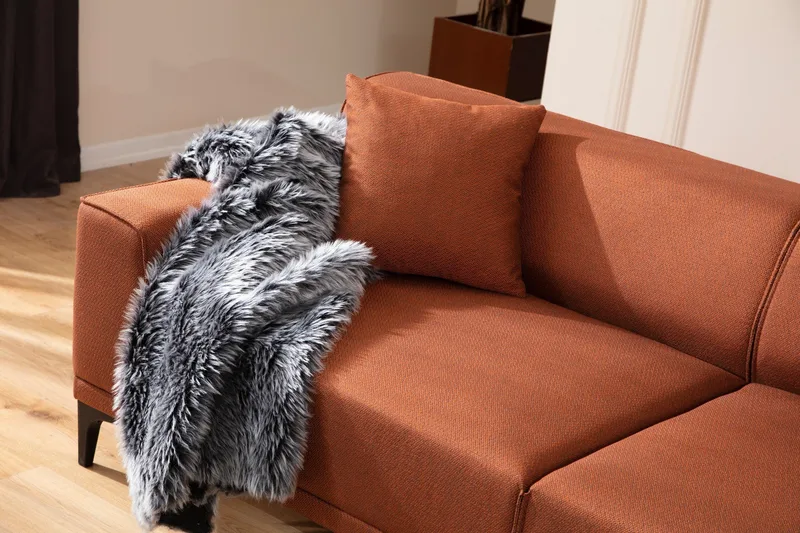 Mississauga Soffa 3-sits - Orange - Möbler - Soffa - 3 sits soffa