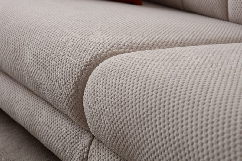 Munemori 3-sits Soffa 240x80x95 cm - Beige - Möbler - Soffa - 3 sits soffa