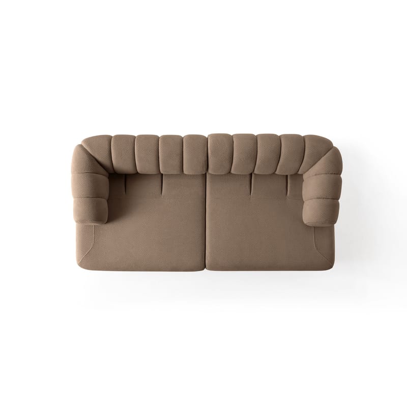 Munemori 3-sits Soffa 240x80x95 cm - Latte - Möbler - Soffa - 3 sits soffa