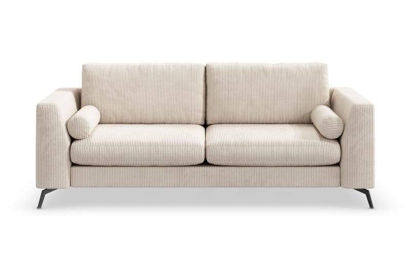 Ocean Lyx 3-sits Manchestersoffa - Beige - Möbler - Soffa - 3 sits soffa