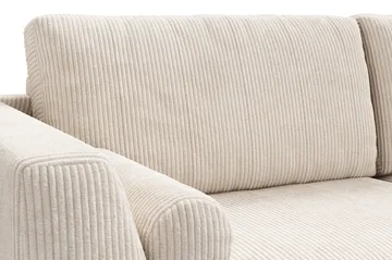 Ocean Lyx 3-sits Manchestersoffa - Beige - Möbler - Soffa - 3 sits soffa