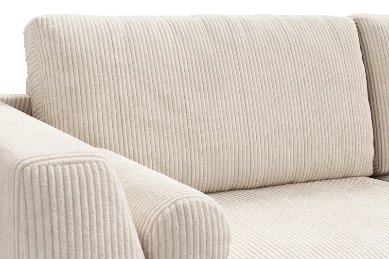 Ocean Lyx 3-sits Manchestersoffa - Beige - Möbler - Soffa - 3 sits soffa