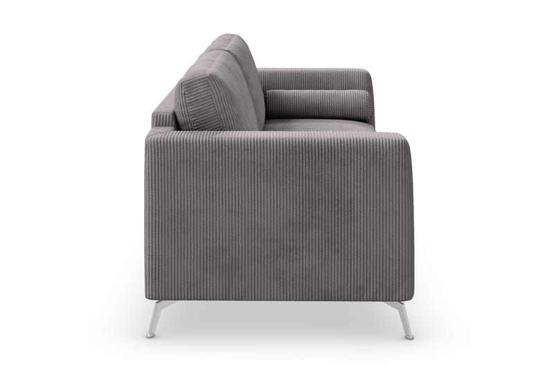 Ocean Lyx 3-sits Manchestersoffa - Mörkgrå - Möbler - Soffa - 3 sits soffa