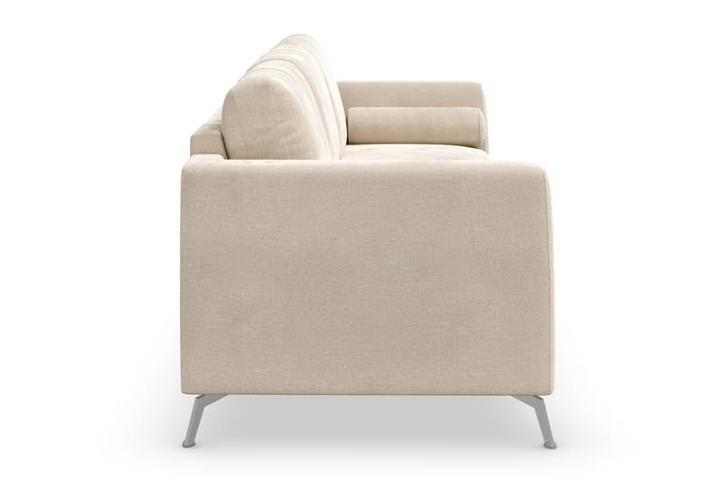 Ocean Lyx 3-sits Sammetssoffa - Beige - Möbler - Soffa - Sammetssoffa