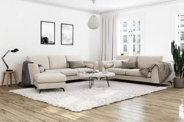 Ocean Lyx 3-sits Tygsoffa - Beige - Möbler - Soffa - 3 sits soffa